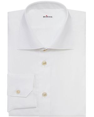 Kiton Classic Organic Cotton Shirt - White
