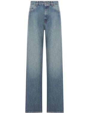 Miu Miu Regular Denim Jeans - Blue
