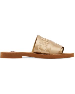 Chloé Woody Mule - White