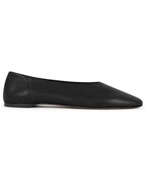 TOTEME Nappa Slip Ballet Flat - Black