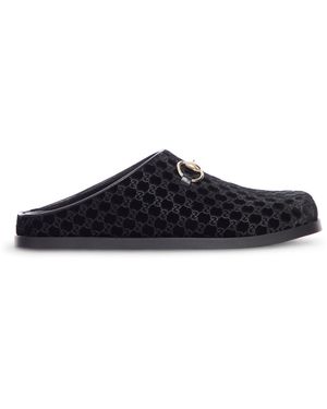 Gucci Mules con morsetto - Nero