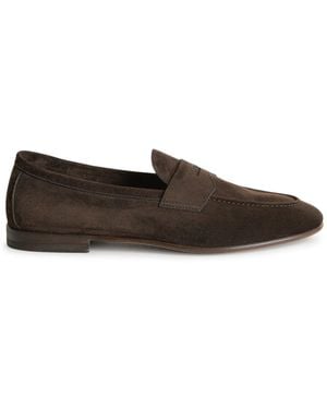 Henderson Classic Suede Moccasin - Brown