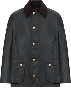 Barbour Ashby Waxed Jacket - Black