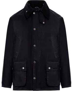Barbour Bedale Waxed Jacket - Blue