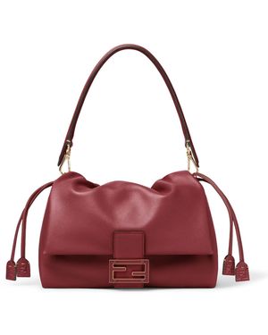 Fendi Medium Size Baguette Mamma Bag - Red