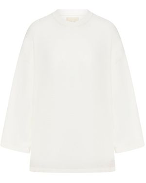 KHAITE Top Darcy - White