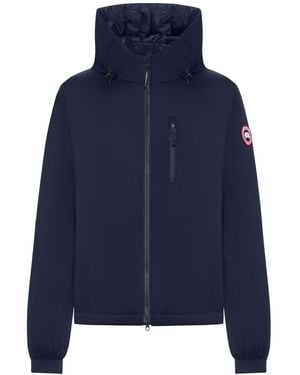 Canada Goose Lodge Hooded Jacket - Blue