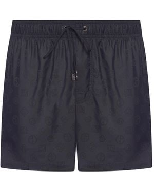Giorgio Armani Swim Shorts Swimwear - Blue