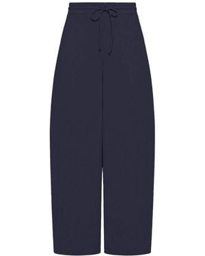 Max Mara Barrel Leg Pants - Blue