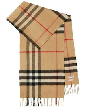 Burberry Check Cashmere Scarf - Multicolor