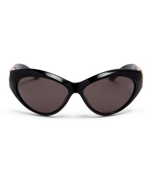 Gucci Occhiali da sole cat eye - Nero