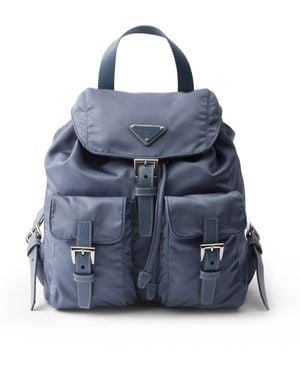 Prada Small Backpack - Blue