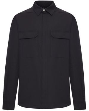 Rick Owens Cotton Blend Shirt - Blue