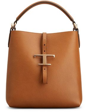 Tod's Bucket Bag T Timeless - Brown