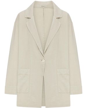 Transit Single-Breasted Blazer - White