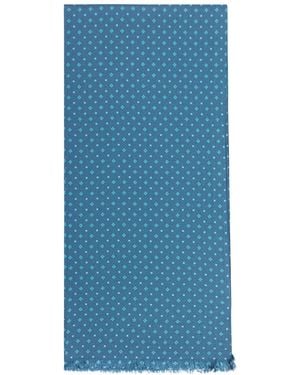 Personality X Suit Foulard in seta - Blu