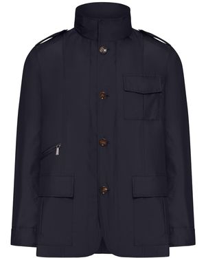 Moorer Porto-Km Jacket - Blue