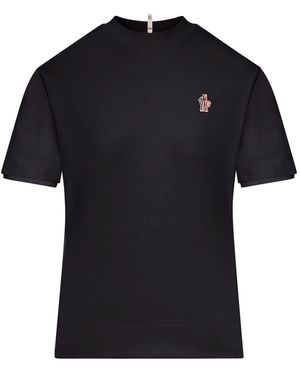 Moncler Stretch Jersey T-Shirt - Black