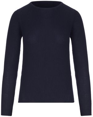Max Mara Maglia in tessuto leggero a costine - Blu
