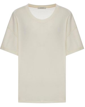 Lemaire Rib t-shirt - Bianco