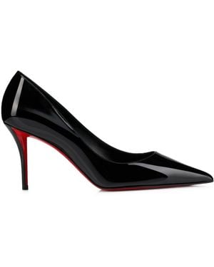 Christian Louboutin Miss Z 80 Patent Pump - Black
