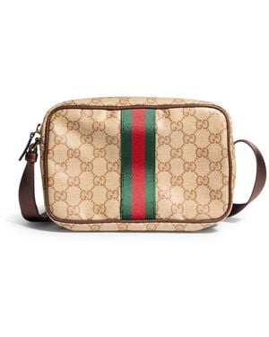 Gucci Mini borsa gg con web - Multicolore