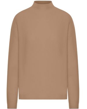 Max Mara Pure Maglione orlaya in cashmere - Marrone
