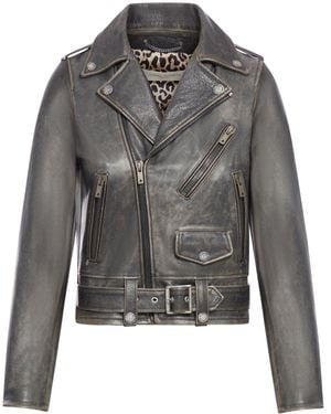 Golden Goose Biker Jacket - Black