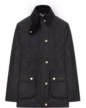 Barbour Beadnell Waxed Jacket - Black