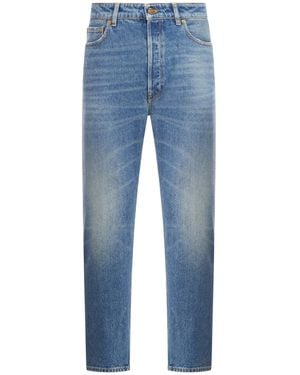 Golden Goose Deluxe Brand Straight Low Waist Jeans - Blue