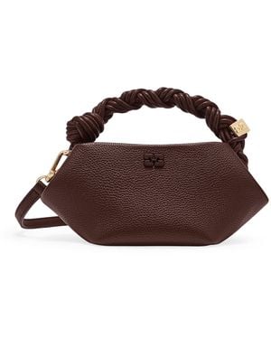 Ganni Mini Bou Bag - Brown