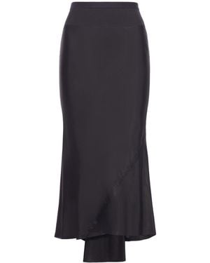 Rick Owens Gonna lunga svasata - Blu