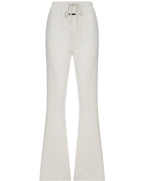 Fear Of God Signature Cotton Joggers - White
