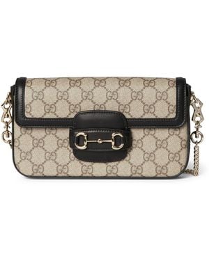 Gucci Borsa horsebit - Grigio