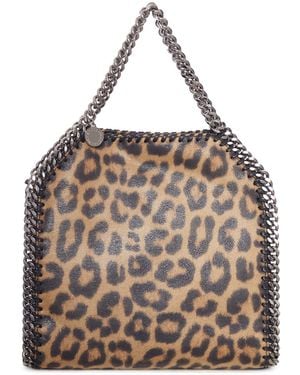 Stella McCartney Leopard-Print Mini Falabella Bag - Multicolor