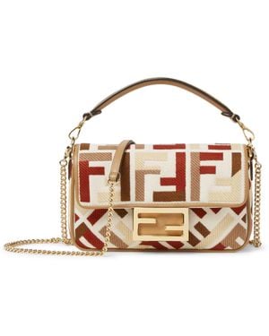 Fendi Baguette Mini Bag - Metallic