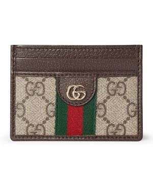 Gucci Ophidia Card Holder - Brown