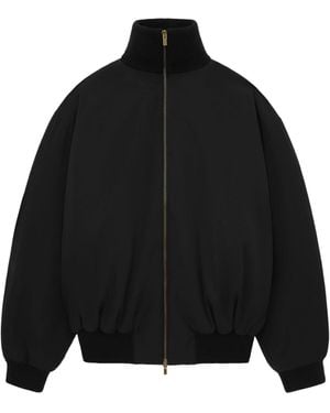 Fear Of God Nylon Bomber Jacket - Black