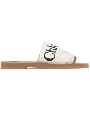 Chloé Woody Mule - Natural