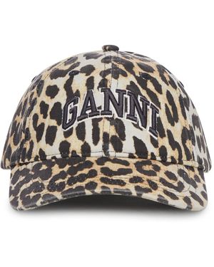 Ganni Cappello in canvas - Grigio