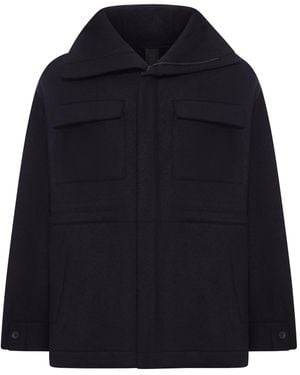 Transit Loose Fit Zip-Up Sahara Jacket - Blue