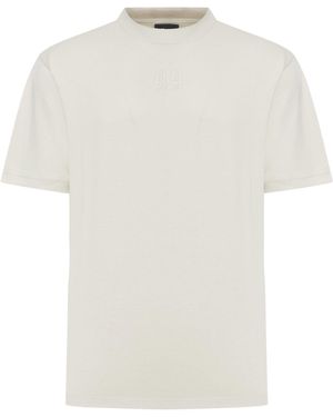 44 Label Group T-shirt With Embroidery - White