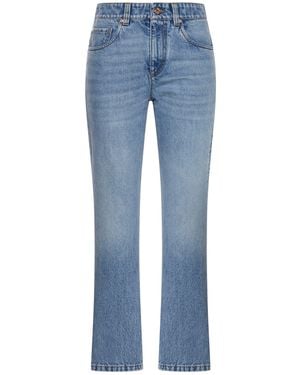 デニム・ジーパン BRUNELLO CUCINELLI Contemporary loose full lenght jeans Blu Brunello Cucinelli Contemporary Loose Full Lenght Jeans