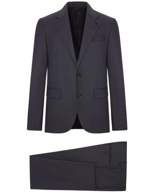 Lardini Single-Breasted Tailored Suit - Blue