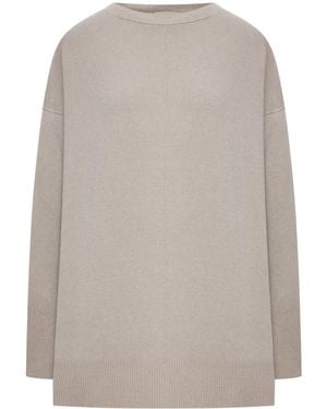Transit Wool Blend Jumper - White