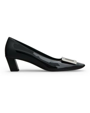 Roger Vivier Belle Vivier Pumps In Patent Leather in Brown Lyst UK
