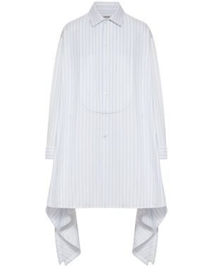 JW Anderson J.W.Anderson Side Knot Shirt Dress - White