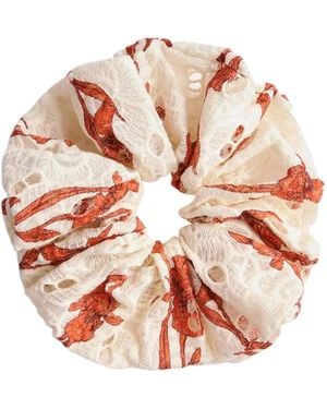 La DoubleJ Cotton Scrunchies - Pink