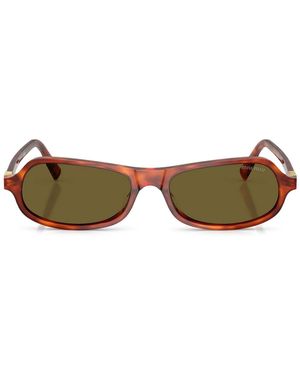 Miu Miu Miu Regard Sunglasses - Brown