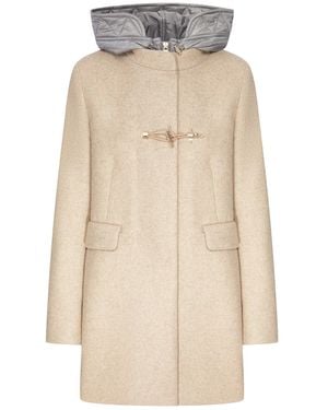 Fay Cappotto con cappuccio removibile - Neutro